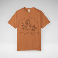 Semicircular Canal Dehiscence Comfort Colors Unisex Garment-Dyed T-shirt