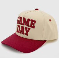 Game Day 3D Letter Embroidered Two-Tone Trucker Hat