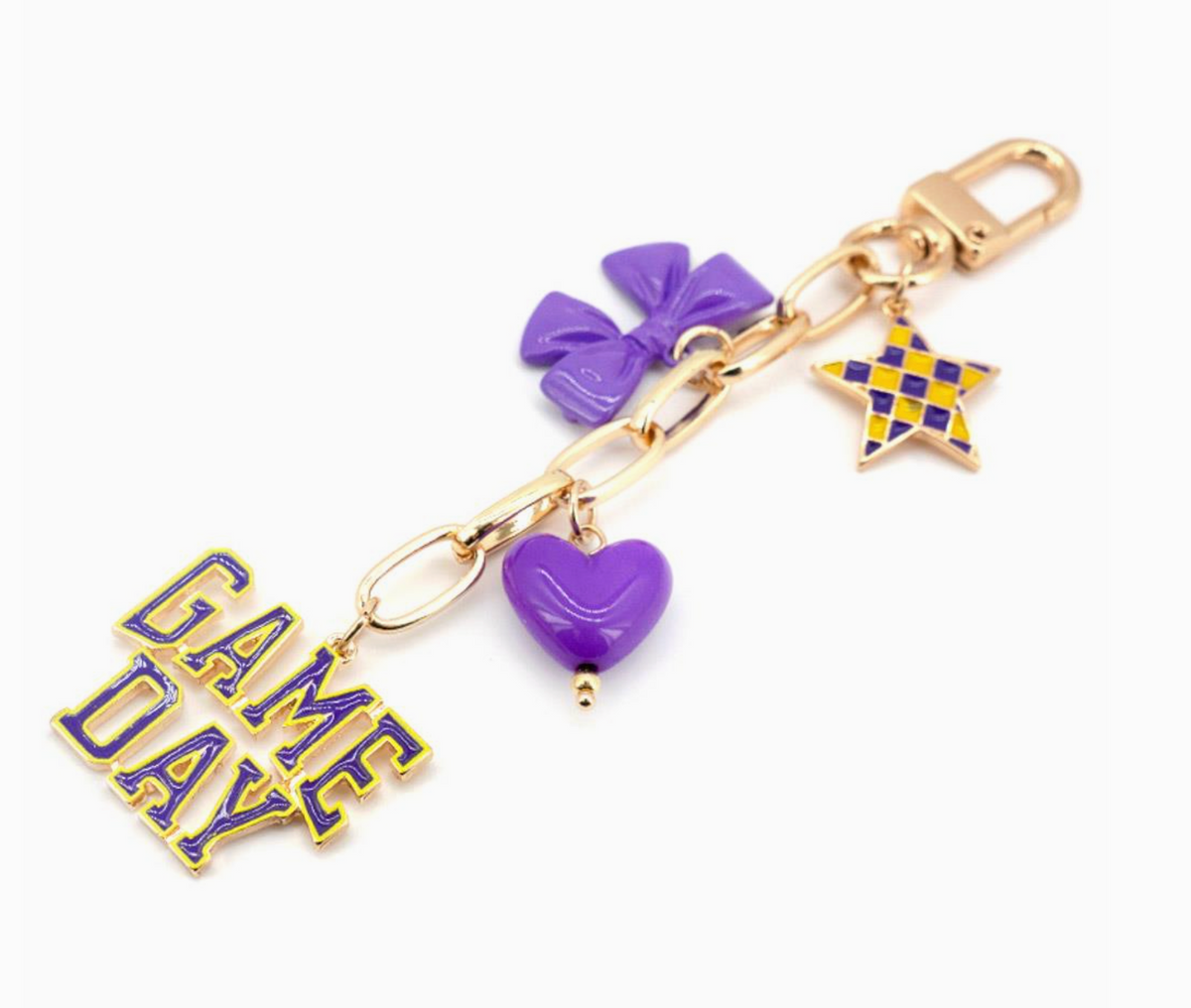 Game Day Chain Bag Charm
