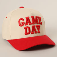 Game Day 3D Letter Embroidered Two-Tone Trucker Hat
