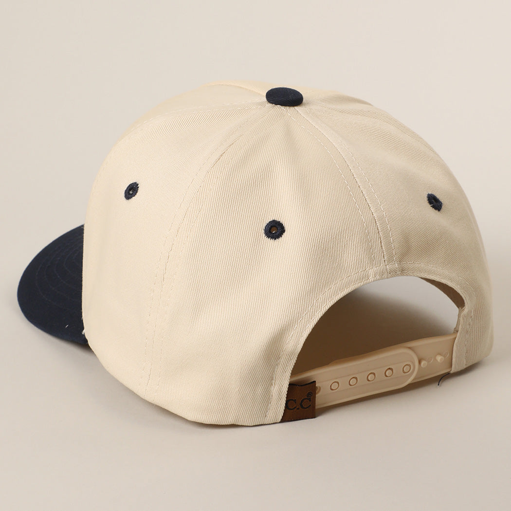 Game Day 3D Letter Embroidered Two-Tone Trucker Hat