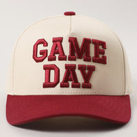 Game Day 3D Letter Embroidered Two-Tone Trucker Hat