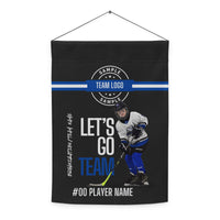 Custom Hockey Team Flag – Personalized Player Banner