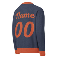 Custom Jr. Gears Relaxed Knitted Hockey Sweater – Personalized Player Name & Number